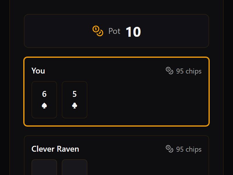 Two-Card Poker preview